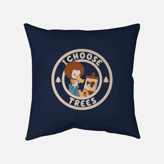 I Choose Trees-None-Removable Cover w Insert-Throw Pillow-naomori