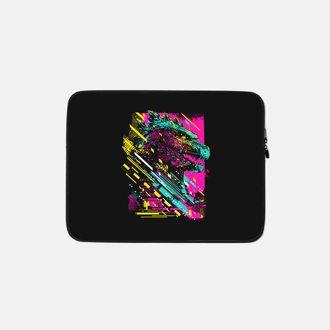 Synth Kaiju-None-Zippered-Laptop Sleeve-kharmazero