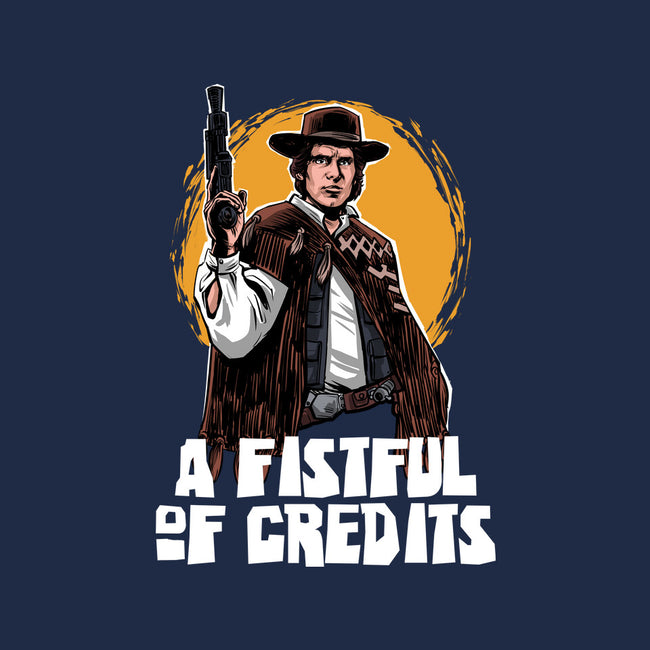 A Fistful Of Credits-Womens-V-Neck-Tee-zascanauta