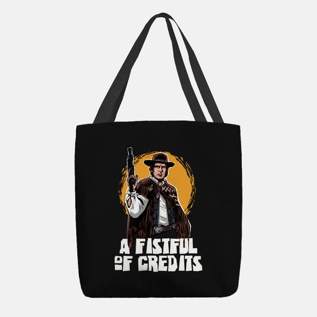 A Fistful Of Credits-None-Basic Tote-Bag-zascanauta