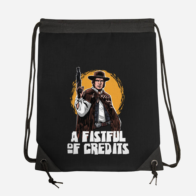 A Fistful Of Credits-None-Drawstring-Bag-zascanauta