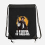 A Fistful Of Credits-None-Drawstring-Bag-zascanauta