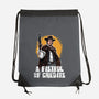 A Fistful Of Credits-None-Drawstring-Bag-zascanauta