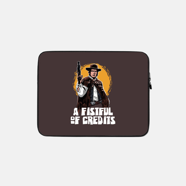 A Fistful Of Credits-None-Zippered-Laptop Sleeve-zascanauta