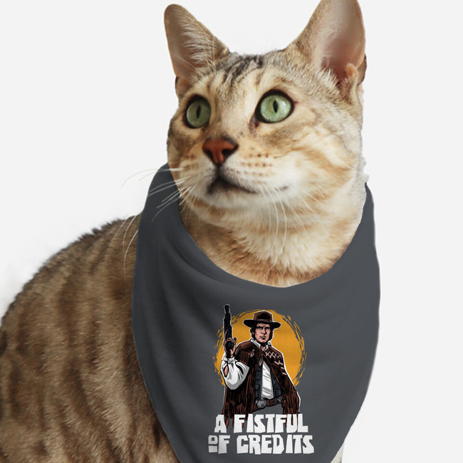 A Fistful Of Credits-Cat-Bandana-Pet Collar-zascanauta