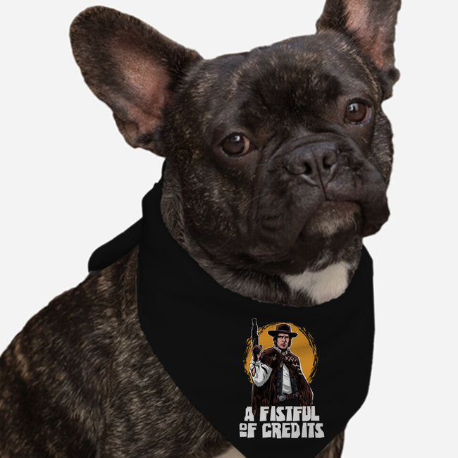 A Fistful Of Credits-Dog-Bandana-Pet Collar-zascanauta