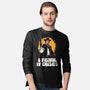 A Fistful Of Credits-Mens-Long Sleeved-Tee-zascanauta