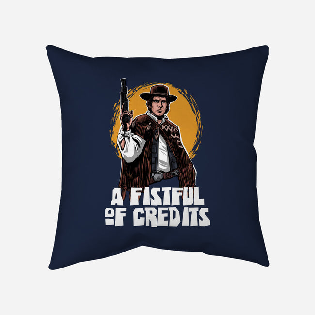 A Fistful Of Credits-None-Removable Cover w Insert-Throw Pillow-zascanauta