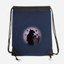 Countferatu-None-Drawstring-Bag-Raffiti