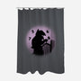 Countferatu-None-Polyester-Shower Curtain-Raffiti