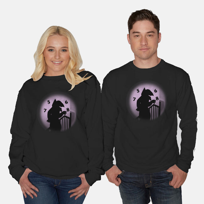 Countferatu-Unisex-Crew Neck-Sweatshirt-Raffiti