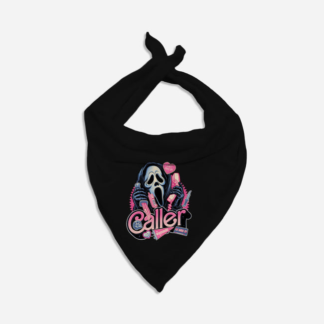 Caller Love-Dog-Bandana-Pet Collar-glitchygorilla