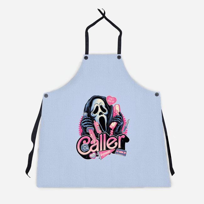 Caller Love-Unisex-Kitchen-Apron-glitchygorilla