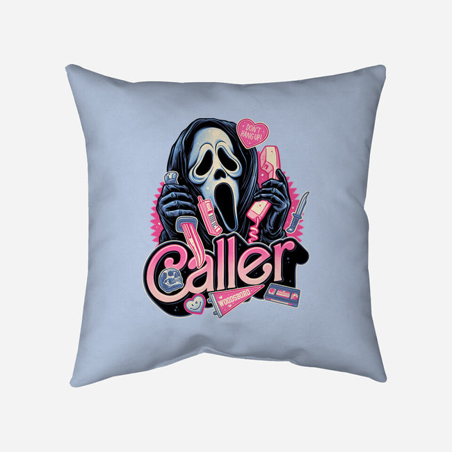 Caller Love-None-Non-Removable Cover w Insert-Throw Pillow-glitchygorilla