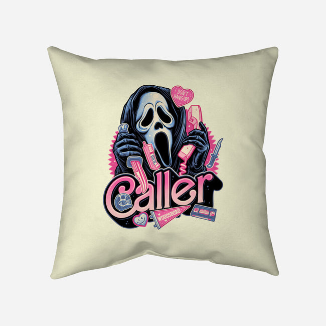 Caller Love-None-Non-Removable Cover w Insert-Throw Pillow-glitchygorilla