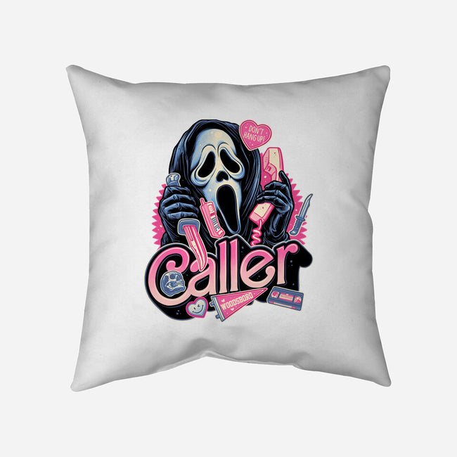 Caller Love-None-Non-Removable Cover w Insert-Throw Pillow-glitchygorilla