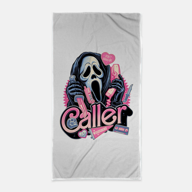 Caller Love-None-Beach-Towel-glitchygorilla