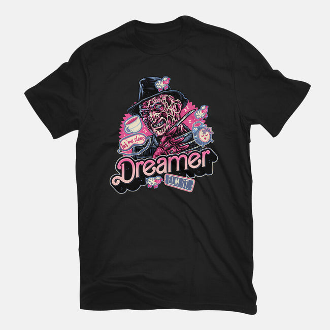 Dreamer Love-Unisex-Basic-Tee-glitchygorilla