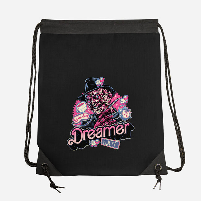 Dreamer Love-None-Drawstring-Bag-glitchygorilla