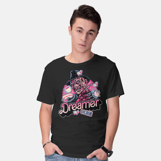 Dreamer Love-Mens-Basic-Tee-glitchygorilla