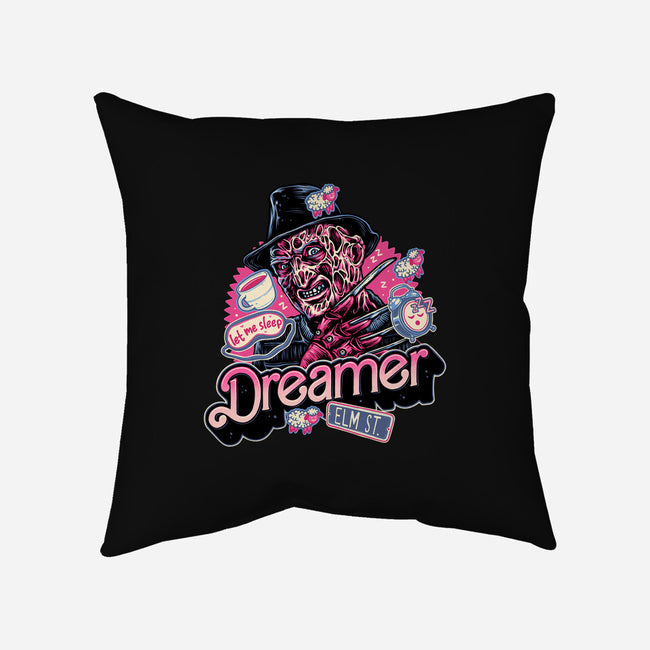 Dreamer Love-None-Non-Removable Cover w Insert-Throw Pillow-glitchygorilla