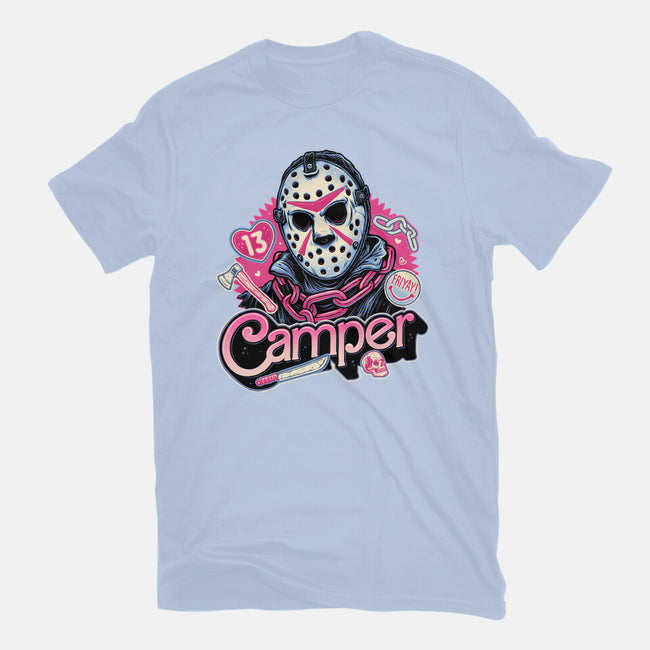 Camper Love-Womens-Fitted-Tee-glitchygorilla