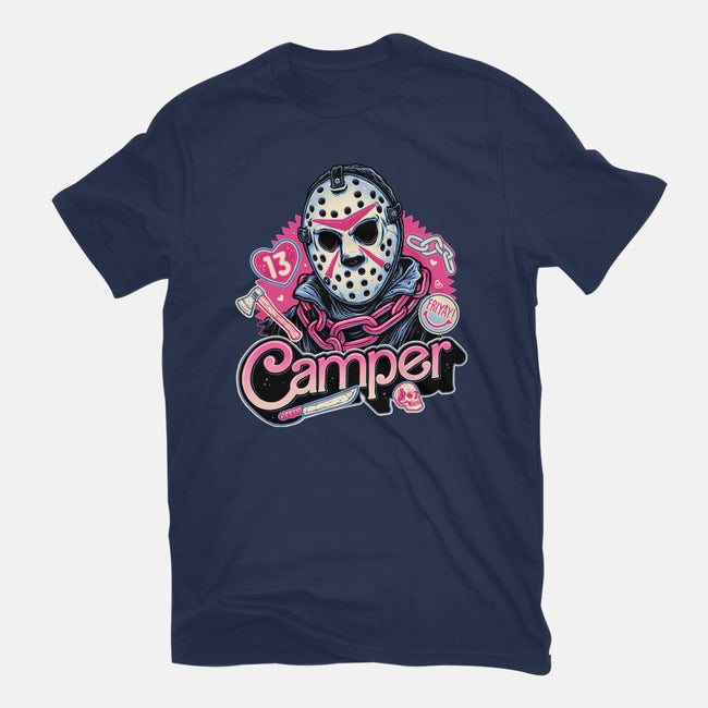 Camper Love-Womens-Fitted-Tee-glitchygorilla