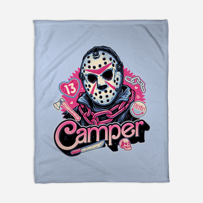 Camper Love-None-Fleece-Blanket-glitchygorilla