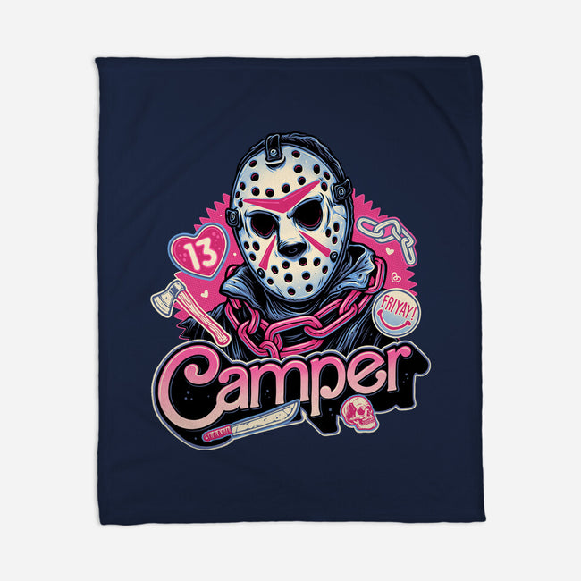 Camper Love-None-Fleece-Blanket-glitchygorilla