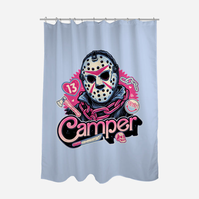 Camper Love-None-Polyester-Shower Curtain-glitchygorilla