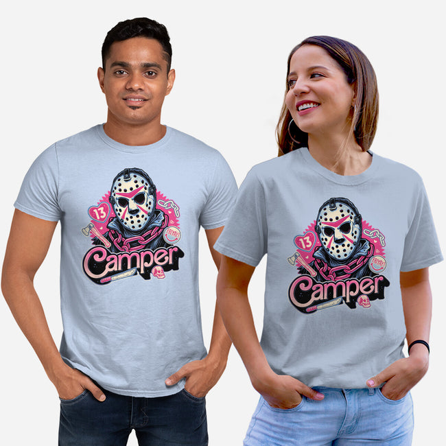 Camper Love-Unisex-Basic-Tee-glitchygorilla