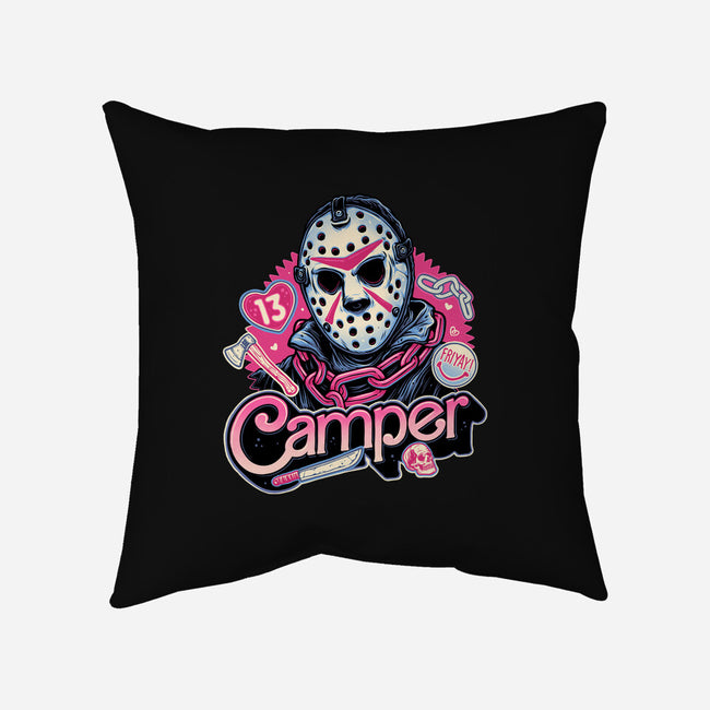 Camper Love-None-Non-Removable Cover w Insert-Throw Pillow-glitchygorilla