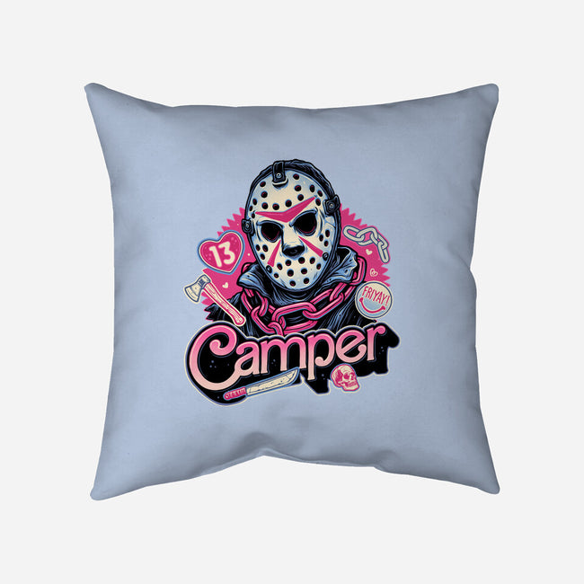 Camper Love-None-Non-Removable Cover w Insert-Throw Pillow-glitchygorilla