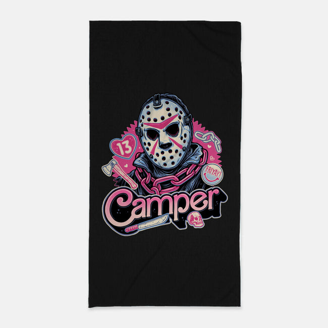 Camper Love-None-Beach-Towel-glitchygorilla