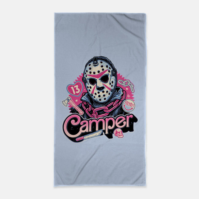 Camper Love-None-Beach-Towel-glitchygorilla