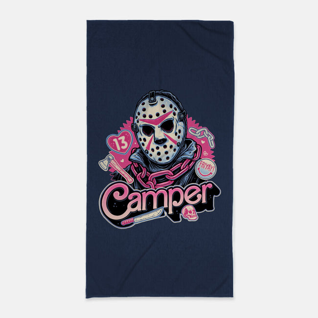 Camper Love-None-Beach-Towel-glitchygorilla