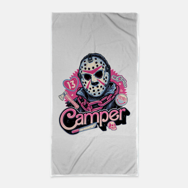 Camper Love-None-Beach-Towel-glitchygorilla