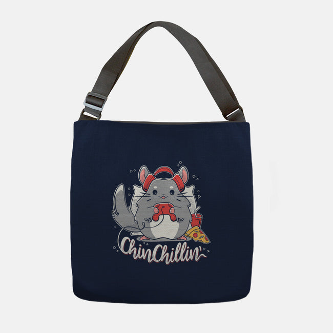 ChinChillin-None-Adjustable Tote-Bag-Ca Mask