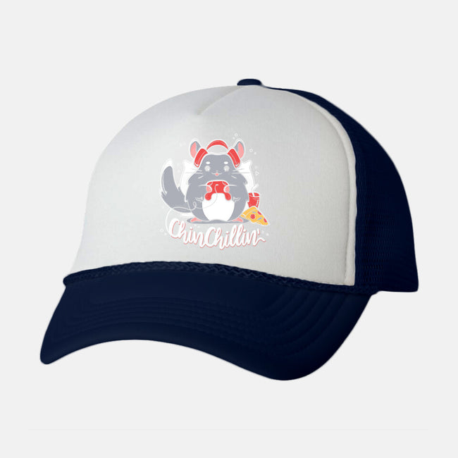 ChinChillin-Unisex-Trucker-Hat-Ca Mask