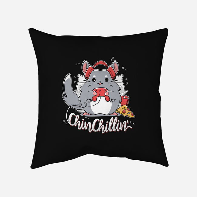 ChinChillin-None-Removable Cover w Insert-Throw Pillow-Ca Mask