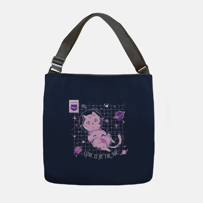 Allergic To Love-None-Adjustable Tote-Bag-Ca Mask