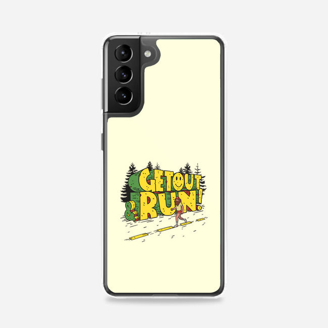 Get Out And Run-Samsung-Snap-Phone Case-Getsousa!