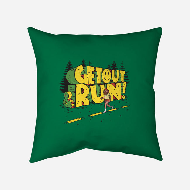 Get Out And Run-None-Removable Cover w Insert-Throw Pillow-Getsousa!