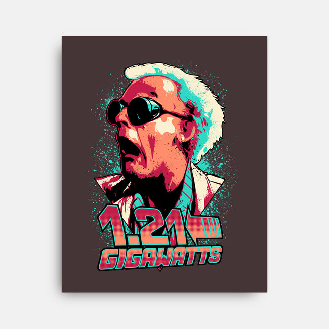 Gigawatts-None-Stretched-Canvas-Tronyx79