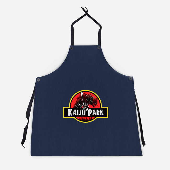 Kaiju Park-Unisex-Kitchen-Apron-Astrobot Invention