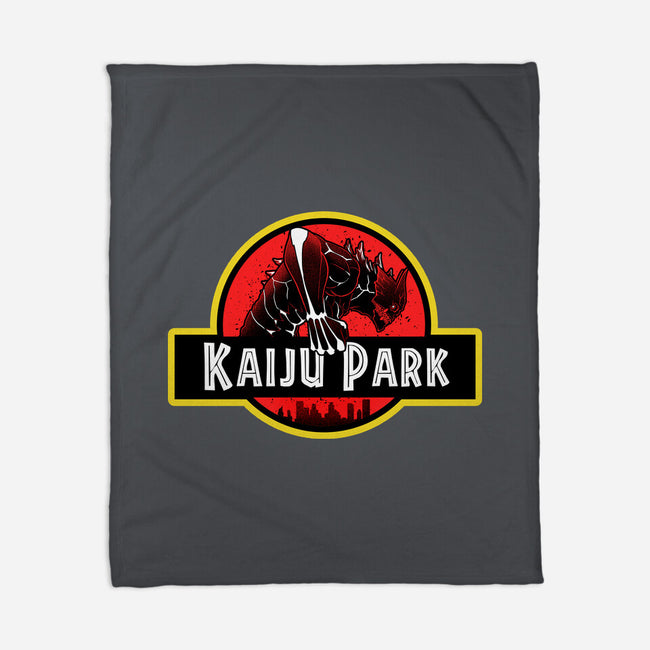 Kaiju Park-None-Fleece-Blanket-Astrobot Invention