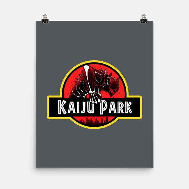 Kaiju Park-None-Matte-Poster-Astrobot Invention