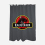 Kaiju Park-None-Polyester-Shower Curtain-Astrobot Invention