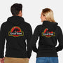 Kaiju Park-Unisex-Zip-Up-Sweatshirt-Astrobot Invention