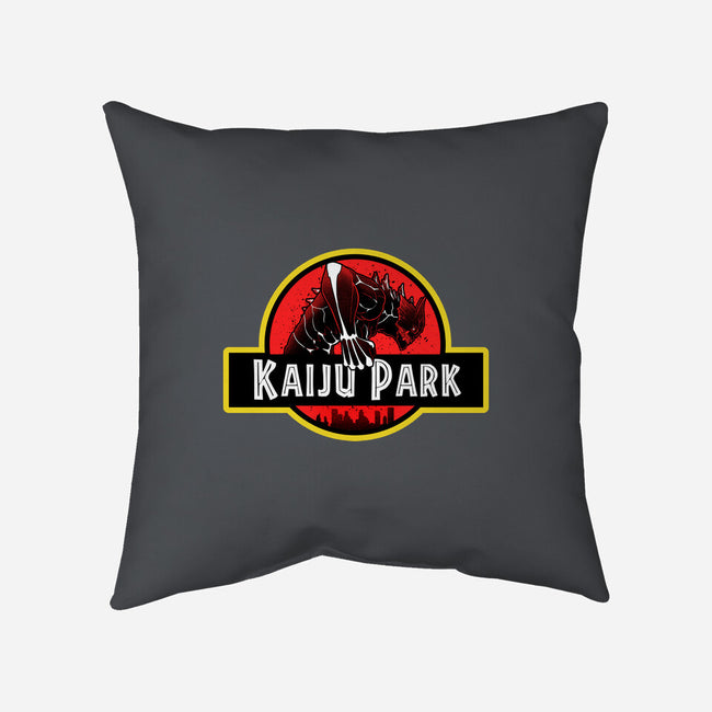 Kaiju Park-None-Removable Cover w Insert-Throw Pillow-Astrobot Invention